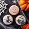 1.5-Inch Small Halloween Candy Stencils: Witch, Jack-o-Lantern, Ghosts | C198 by Designer Stencils |